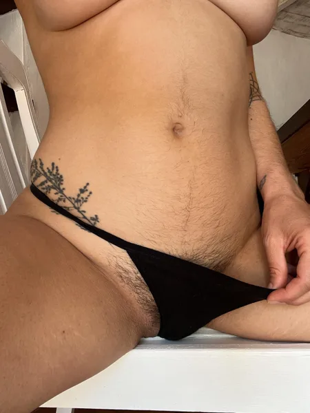 A peek at how hairy I am