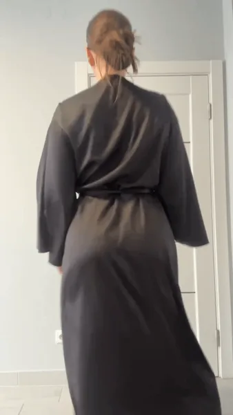 Hold both wrists behind my back like that until I tell you t