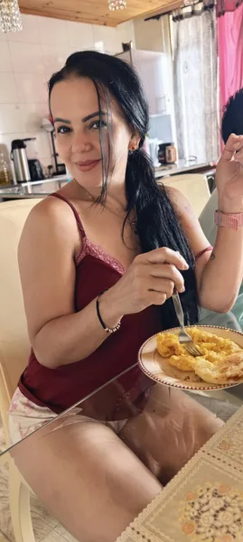 Desayunado unos ricos. Huevitos