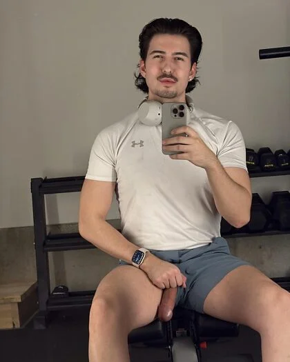 27 gay workout dick slip