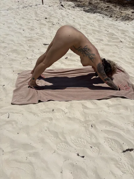 Yoga keeps this Cougar fit!!