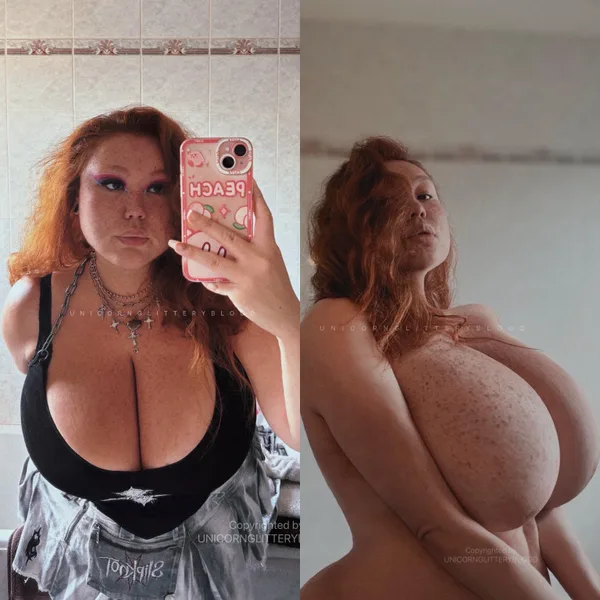 [OC] natural tiddies so insane they defy anime physic