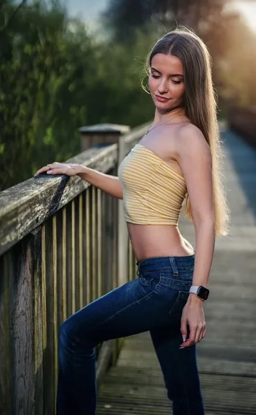 Curves and a Yellow Tube Top