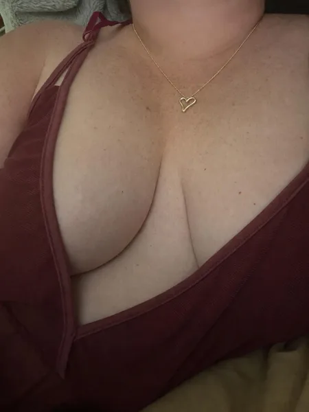 Warning: staring at my tits too long may lead to very bad de