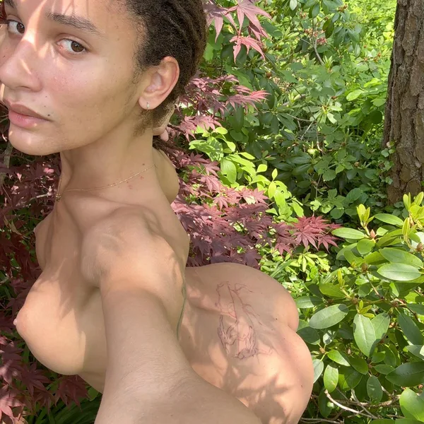 love being naked in nature!