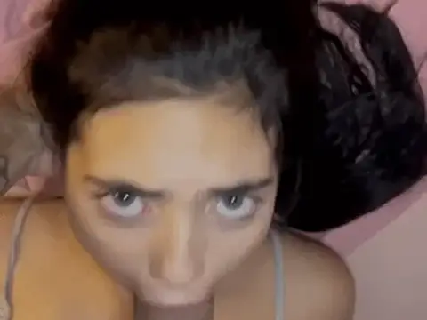 Even if u slap she still gonna suck cock