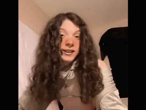 I bet you did not expect such a huge gape from this innocent face